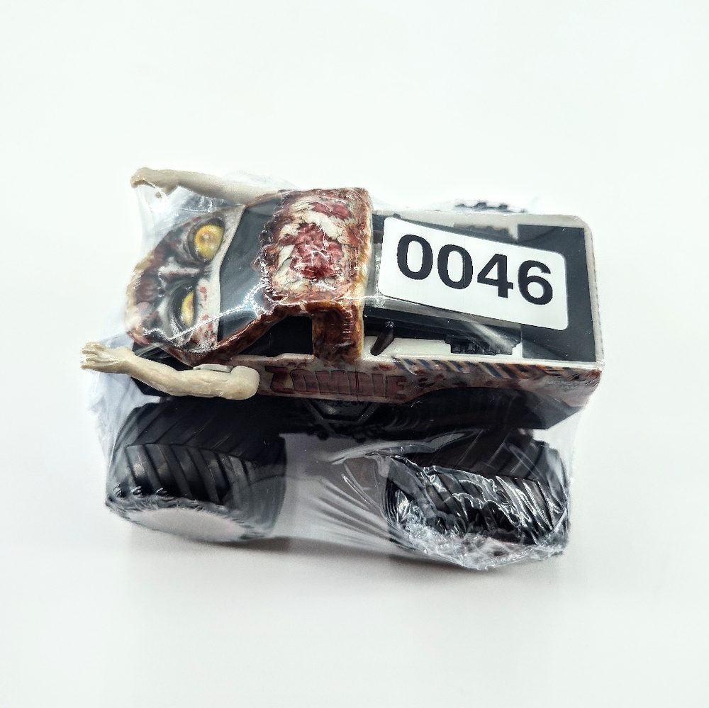 Monster Truck Toy with Zombie Design - Black and Red - Picture 7 of 7